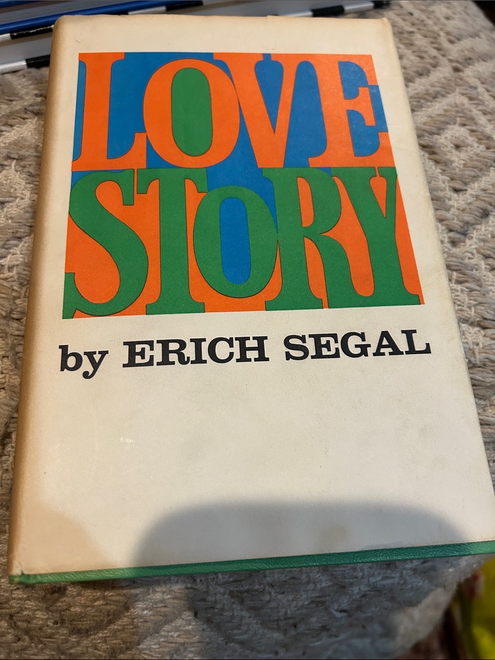 Love Story by Erich Segal, Vintage, Rare, Collectible- Book Club Edition